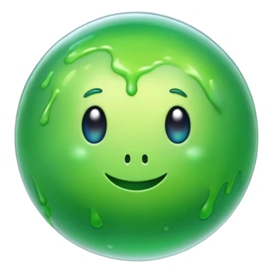Slime petit en sphère sticker