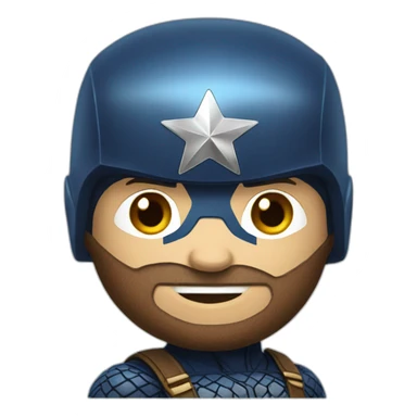Capitaine america sticker
