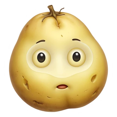 peeled potato sticker