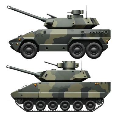 generate an ultra realistic armored vehicle sticker