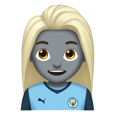 vampire with a Manchester City shirt sticker