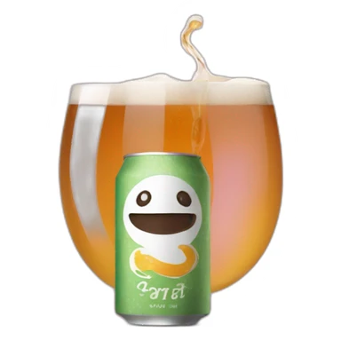 Yoga drink beer sticker