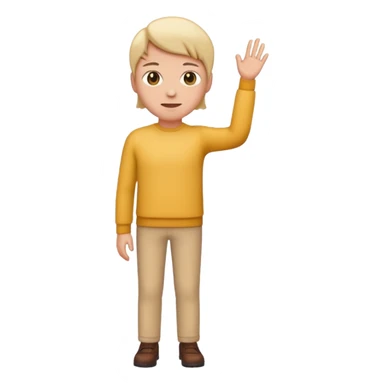 full person standing emoji sticker