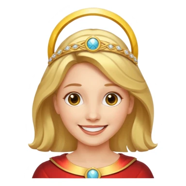 Rhonda McGibbon with halo sticker