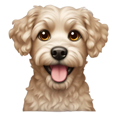 Havapoo dog  sticker