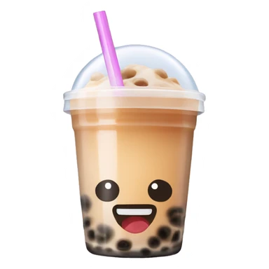 Bubble tea drink sticker