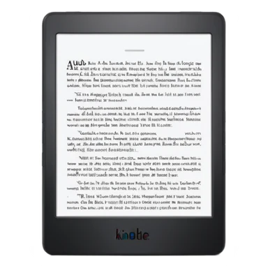 BACL KINDLE WITH A PAGE WHERE IT SAYS HUB 22 AMERICA sticker