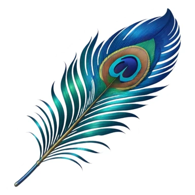 Need single peacock feather emoji to paste in a textbox sticker