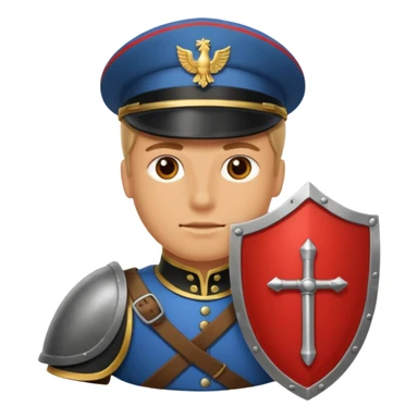 Big Shield Soldier sticker