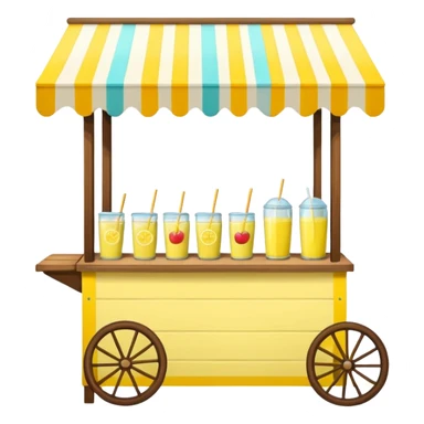 basic lemonade stall sticker