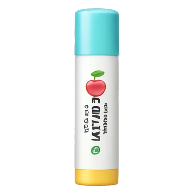 lip balm with label sticker