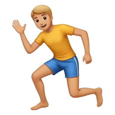 Slapping knee  sticker