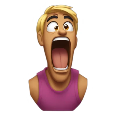 Jethalal screaming sticker