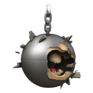 Wrecking ball sticker