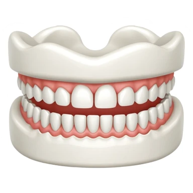 Denture sticker