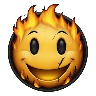 Smiley électrocuté sticker