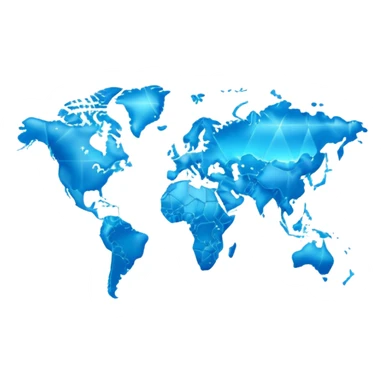 Hologram Map sticker