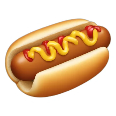 hot dog finger buns sticker