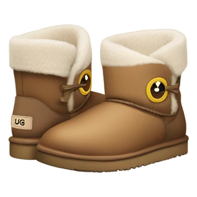 Uggs bots  sticker