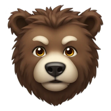 curvy werebear sticker