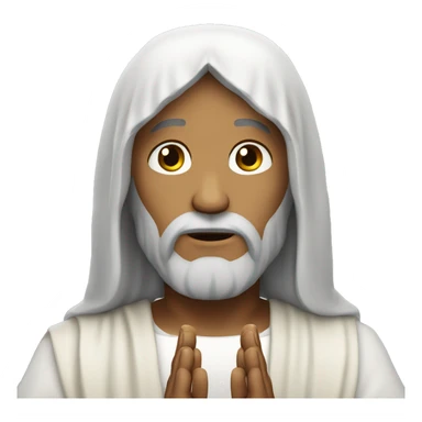 jesus christ pray sticker