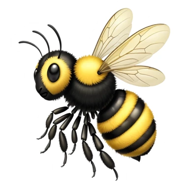 Bumble bee sticker