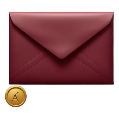 burgundy 💌 sticker