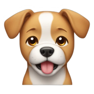 Cute dog crying sticker