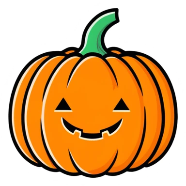 Cute Pumpkin  sticker