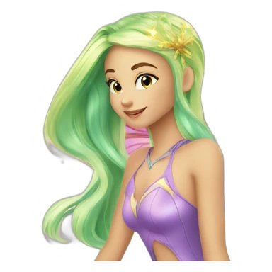 stella enchantix from winx club sticker