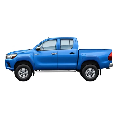 Toyota Hilux - Toyota (Model Year: 2021) (Iconic colour: Blue) sticker