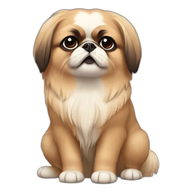 Pekinese sticker