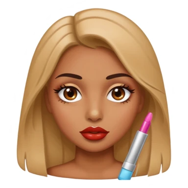 a baddie with lp gloss sticker