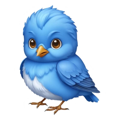Baby Bluebird sticker