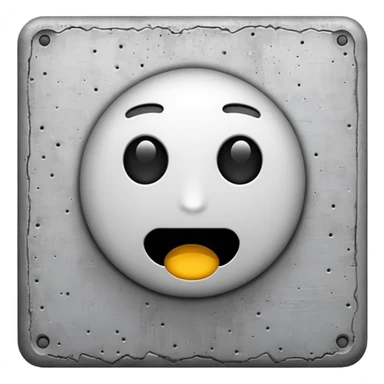 concrete wall, just a wall sticker