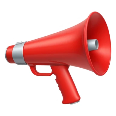 megaphone sticker