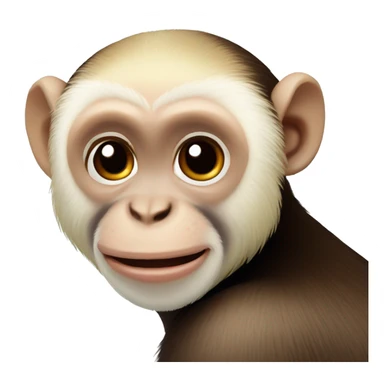 white-faced capuchin sticker
