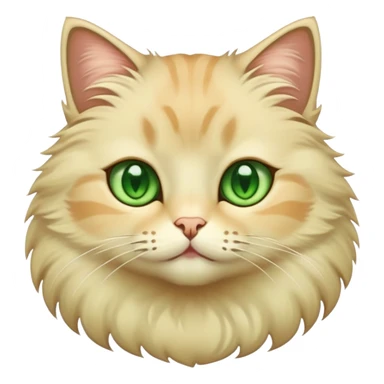 Beige cat  sticker