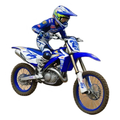 125 yz sticker