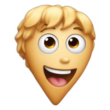 hart with hole sticker