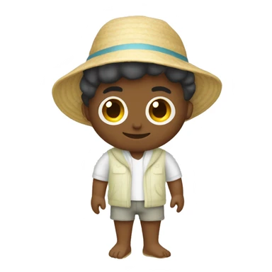 A beach setting with a person dressed in a lightweight, translucent outfit, highlighting the fashion style suitable for warm weather. sticker