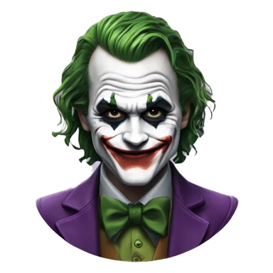 The joker ios 16 ultra realistic  sticker