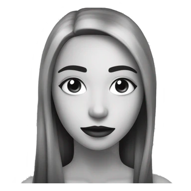 text that says  holic flashing black and white  sticker