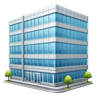 office building with supplier highlight sticker