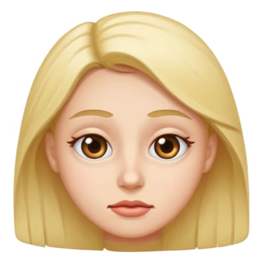 Cute eye roll sticker