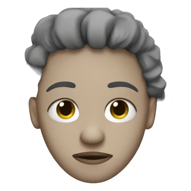 Broken heart person sticker