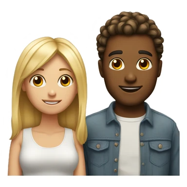 boyfriend and girlfriend sticker