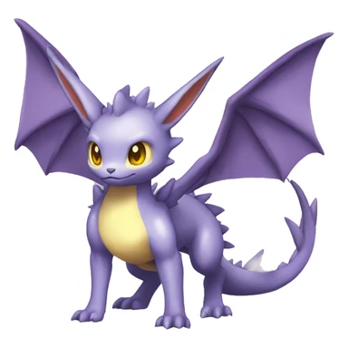 Shiny-Dragon-Eeveelution-Fakemon-Pokémon full body sticker