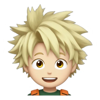 Bakugo kids my héro academia sticker