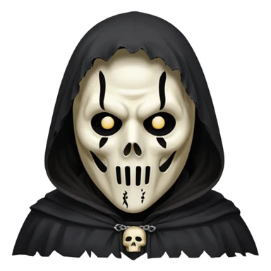 old ghostface from the Scream movie sticker